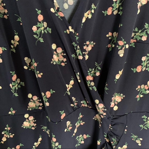 MODCLOTH | Chance Encounter Faux Wrap Dress - Picture 7 of 8